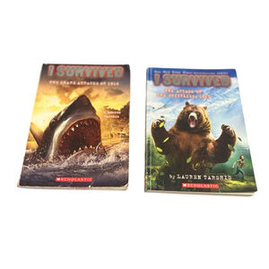 I Survived Book Set Attack Of The Grizzlies Shark Attack
